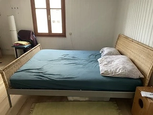Bambusbett mit Lattenrost Bild 2