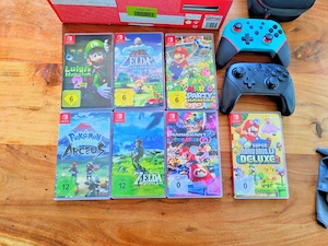 nintendo switch V2 spielkonsole  Bild 2