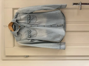 Jeanshemd hellblau Bild 2