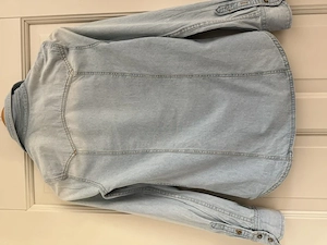 Jeanshemd hellblau Bild 4