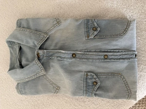 Jeanshemd hellblau Bild 3