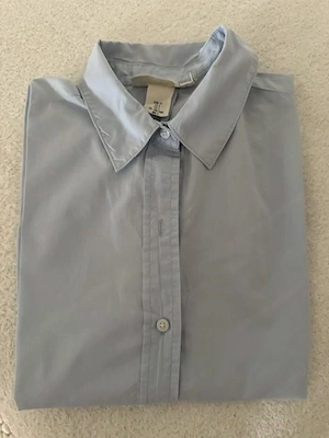 Bluse in Größe 34 hellblau Bild 4