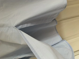 Bluse in Größe 34 hellblau Bild 3