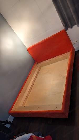 Polsterbett 140x200 cm mit Bettkasten & Optimo Lattenrost Bild 5