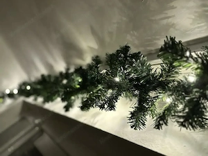 WeihnachtsGirlande mit LED Beleuchtung 10 Meter Bild 4