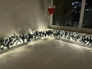 WeihnachtsGirlande mit LED Beleuchtung 10 Meter