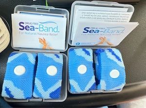 2x Seaband gegen Reisekrankheit