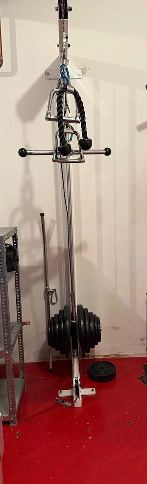 Profi Home Gym Set: Hantelbank, Kabelzug, Kurzhantel (ERHARD SPORT) Bild 5