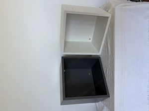 Würfel von Ikea in Schwarz und Weiß 