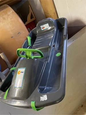 Schlitten "KHW" SnowFox bis 65kg Wie Neu, 2Stk. Bild 2