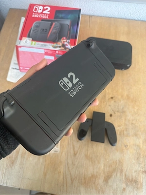 nintendo switch 2 + 12 spiele + premium vesicherung mit 5 jahre garantie  Bild 2