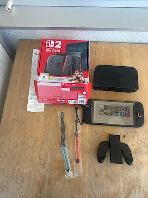 nintendo switch 2 + 12 spiele + premium vesicherung mit 5 jahre garantie  Bild 3