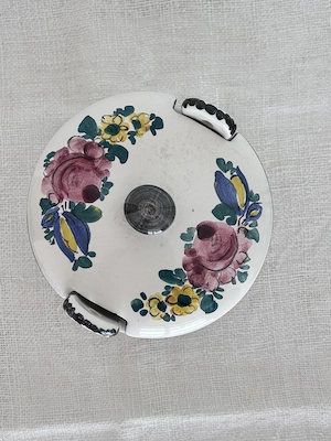 Gmundner Keramik Deckeldose Bauernblume Bild 2