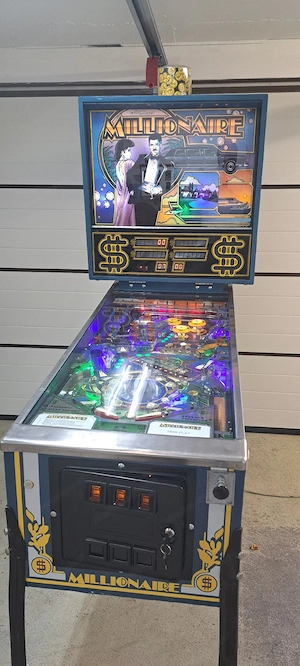 Flipper Millionaire Williams Automat Bild 3