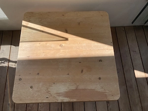 Beistelltisch Eiche rustikal 65x65x32 Bild 2