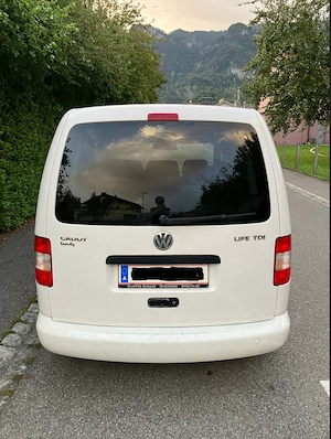 VW Caddy Life 1.9 TDI - Winterauto - Häuslebauer - Transporte  Bild 3