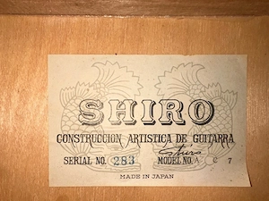 Shiro Gitarre Bild 3