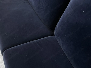 Couch   Ikea Stockholm-Sofa   Samt Blau Bild 4