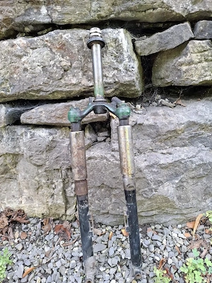 Puch MS 50 Vordergabel Bild 2