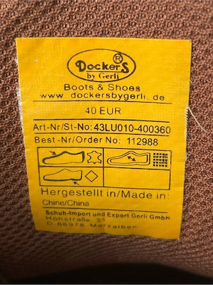 Dockers Boots Gr. 40 Bild 3