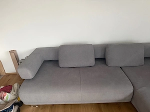 Graues Ecksofa Bild 2