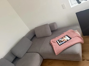 Graues Ecksofa Bild 3