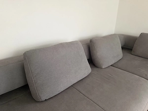 Graues Ecksofa Bild 4