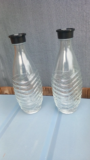 Original Sodastream Glasflaschen 1,2 l (nur 2 x verwendet)