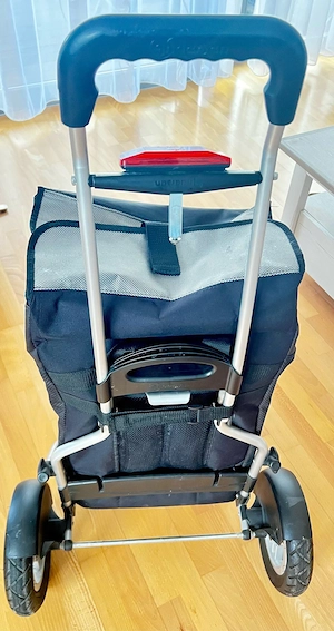 Andersen Fahrradanhänger   Einkaufstrolley mit Tasche & Fahrradhalterung Bild 4