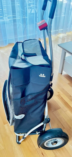 Andersen Fahrradanhänger   Einkaufstrolley mit Tasche & Fahrradhalterung Bild 2