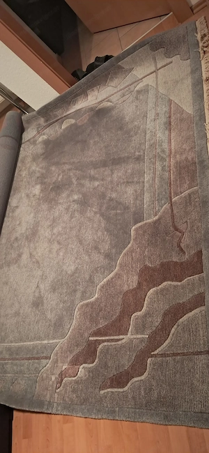 Verkaufe echten Nepal Tibeter Teppich 2m x 3m Bild 2