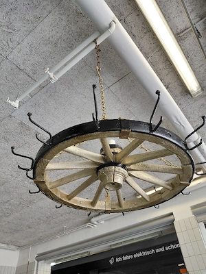 Garderoben Wagenrad