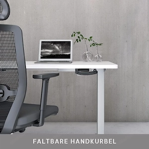 Höhenverstellbares Schreibtischgestell MT20 (Kurbel)   2 Stück Bild 3