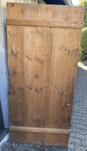 Holztür brau Bild 7