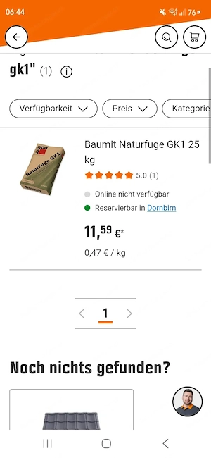 Naturfuge von Baumit  Bild 2