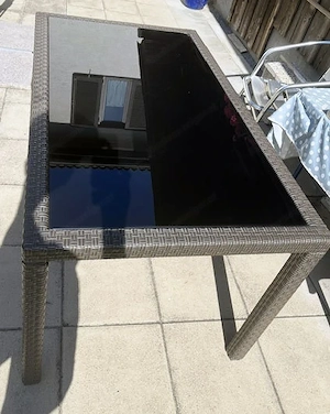 Gartentisch Balkontisch Bild 3