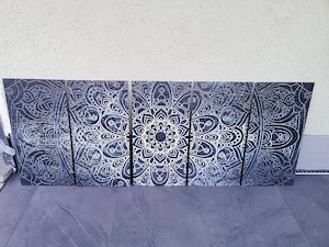 Mandala wandbild 5teilig