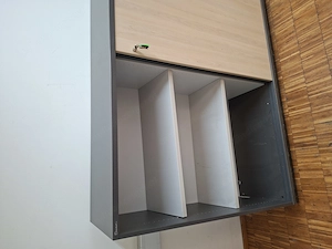Moderner Neudörfer Schiebetürschrank in Ahorn Vulkangrau Bild 3