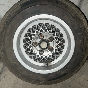 4x BMW Rial Alufelgen oltimer mit sommerreifen  Bild 5