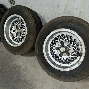 4x BMW Rial Alufelgen oltimer mit sommerreifen  Bild 7