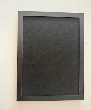 schwarze Pinnwand