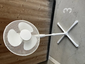 Großer ausziehbarer Ventilator 120cm