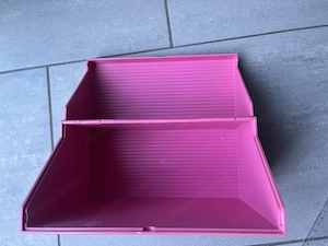 helit 62145 Karteikartenbox DIN A5 quer   pink Bild 2