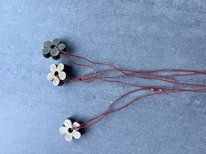 Deko-Holzblumen   handgemachte Blumenstecker   Dekoration Bild 2