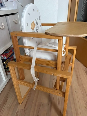 Hochstuhl für Kinder aus Holz Bild 3