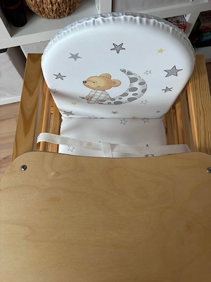 Hochstuhl für Kinder aus Holz Bild 2