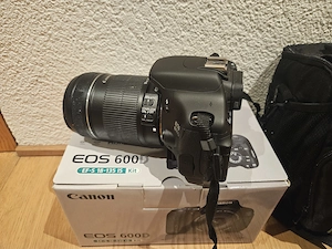 Canon EOS 600D Spiegelreflexkamera + EFS 18-135mm Objektiv inkl. Tasche und original Verpackung Bild 2