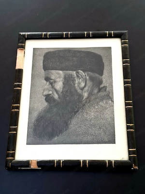 Steindruck Lithographie von Leo Kayser | Deutscher Maler 1868 - 1933 Bild 3