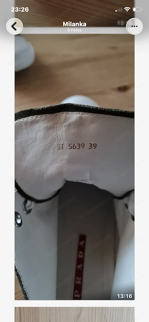 Prada Schuhe Gr. 39 Bild 3