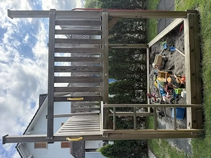 WINNETOO GIGA-Turm 187 x 197 x 290 cm Spielturm - Sandkasten Bild 3
